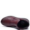 G COMFORT WOMENS XTRA WIDE ANKLE BOOT - BURGUNDY