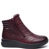 G COMFORT WOMENS XTRA WIDE ANKLE BOOT - BURGUNDY