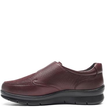 G COMFORT WOMENS STRETCH STRAP SHOE - BURGANDY