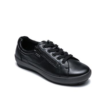 G COMFORT WOMENS WATERPROOF LACE SHOE - BLACK