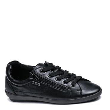 G COMFORT WOMENS WATERPROOF LACE SHOE - BLACK