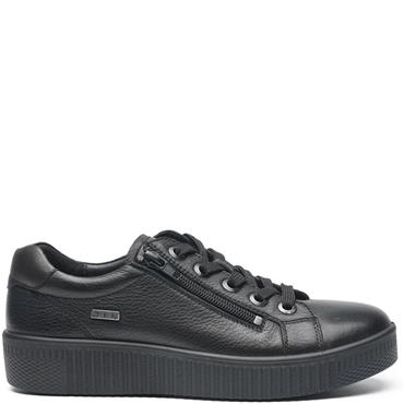 G COMFORT WOMENS WATERPROOF TRAINER - BLACK