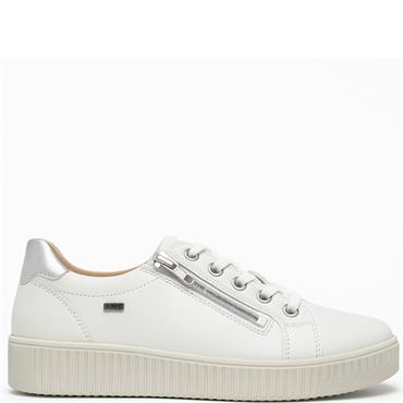 G COMFORT WOMENS WATERPROOF TRAINER - WHITE