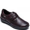 G COMFORT WOMENS WATERPROOF VELCRO SHOE - BURGUNDY