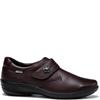 G COMFORT WOMENS WATERPROOF VELCRO SHOE - BURGUNDY