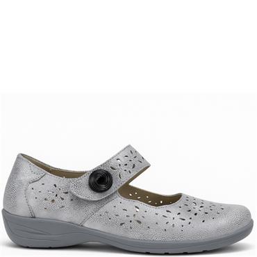 G COMFORT WOMENS WEDGE STRAP SHOE - BEIGE