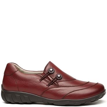 G COMFORT WOMENS HIGH CUT SHOE - BURGUNDY