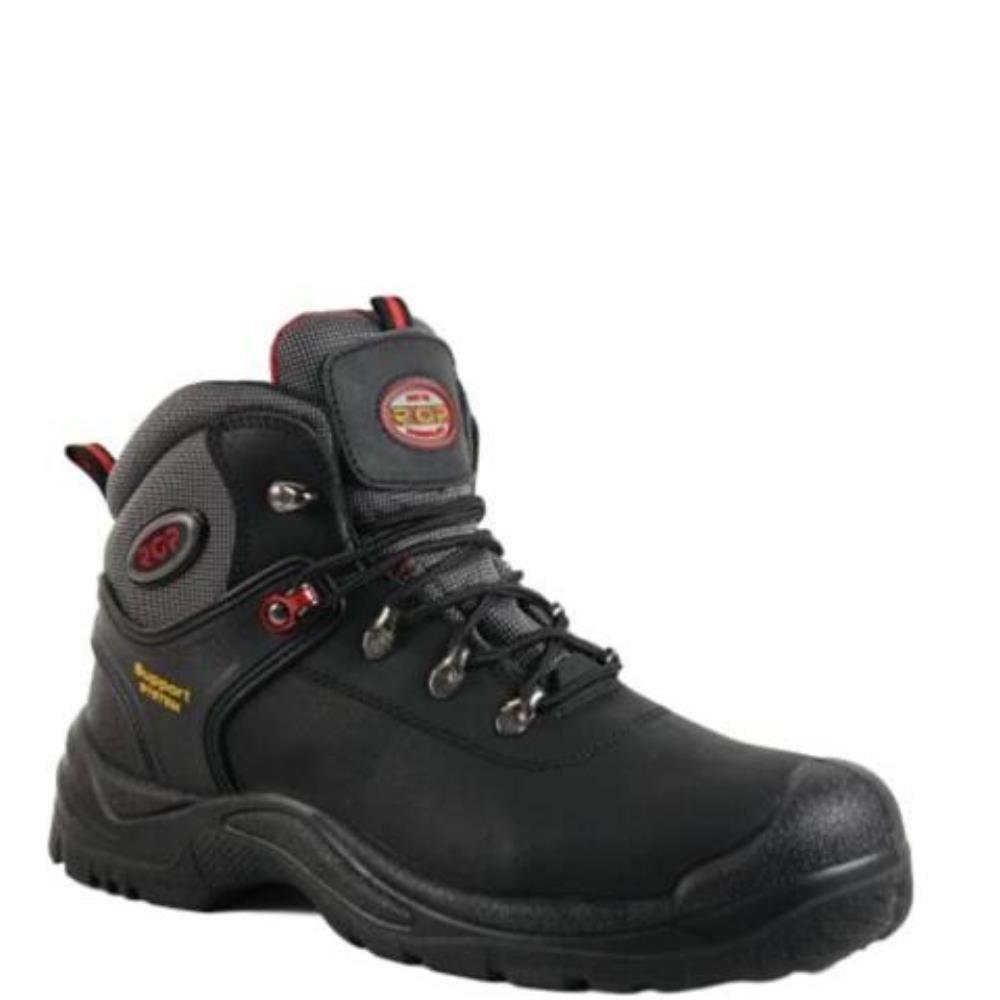 RGP MENS SAFETY LACE BOOT BLACK Paul Byron Shoes Ireland