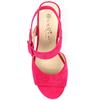 LUNAR WOMENS MID HEEL - FUCHSIA