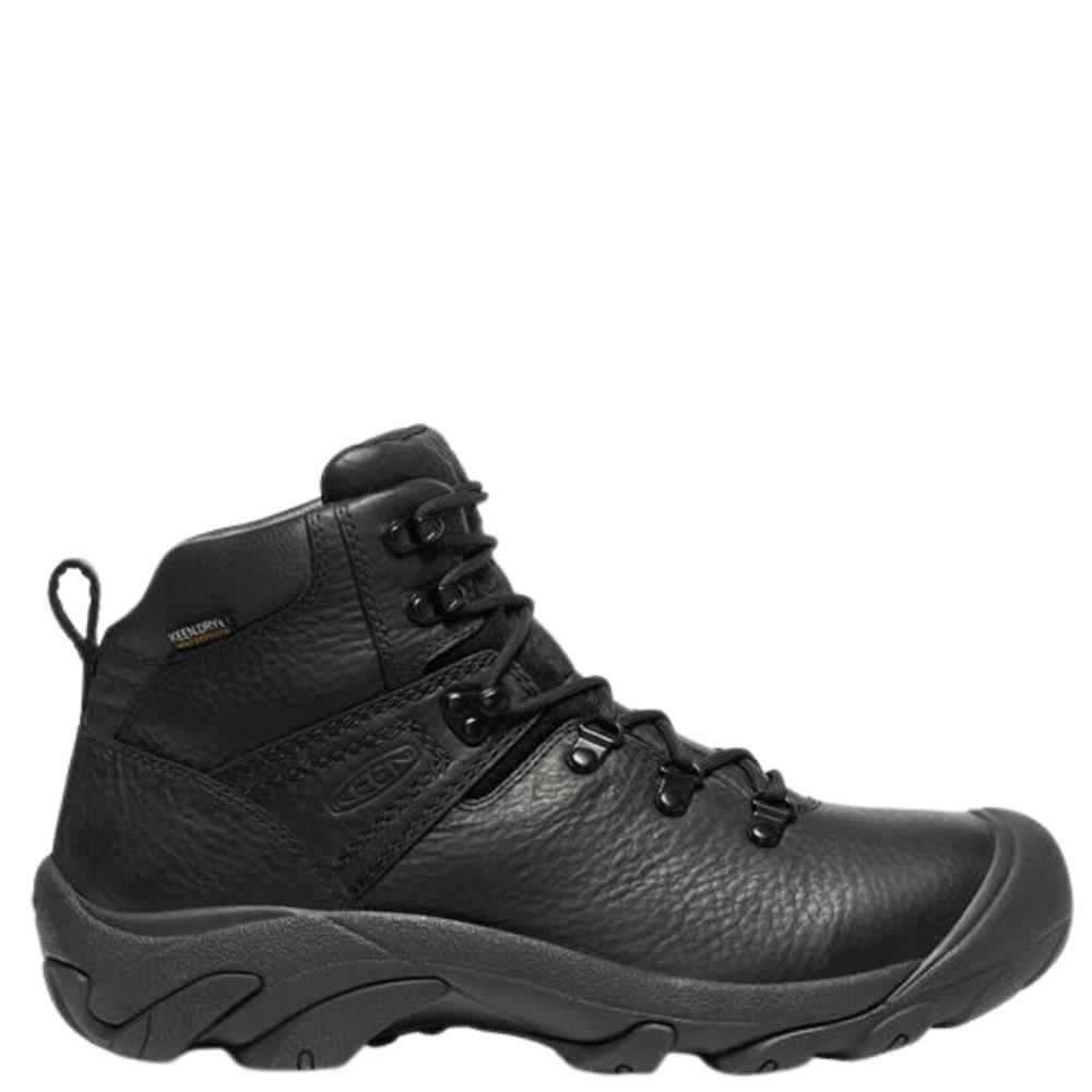 KEEN MENS WATERPROOF LACE BOOT BLACK Paul Byron Shoes Ireland