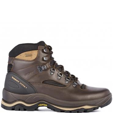 GRISPORT MENS WATERPROOF LACE BOOT - BROWN