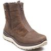 G COMFORT WOMENS WIDE FIT ANKLE BOOT - BROWN