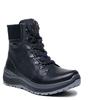 G COMFORT WOMENS WATERPROOF LACE BOOT - BLACK