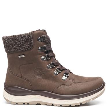G COMFORT WOMENS WATERPROOF LACE BOOT - BROWN