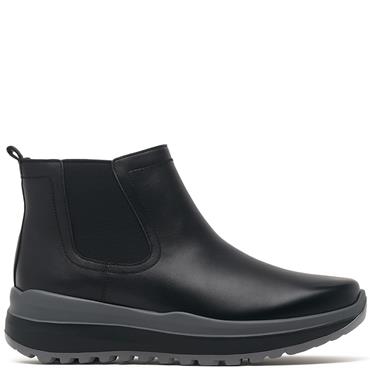 G COMFORT WOMENS WATERPROOF ZIP BOOT - BLACK LEATHER