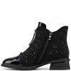 REDZ WOMENS ANKLE BOOT - BLACK