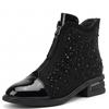 REDZ WOMENS ANKLE BOOT - BLACK