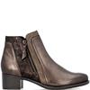 REMONTE WOMENS WARM LINED ANKLE BOOT - METALLIC