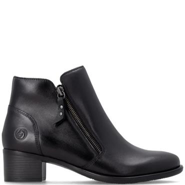 REMONTE WOMENS ANKLE BOOT - BLACK