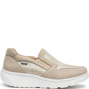 G COMFORT MENS COMFORT SHOE - BEIGE MULTI