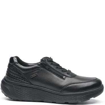 G COMFORT WOMENS WATERPROOF LACE SHOE - BLACK