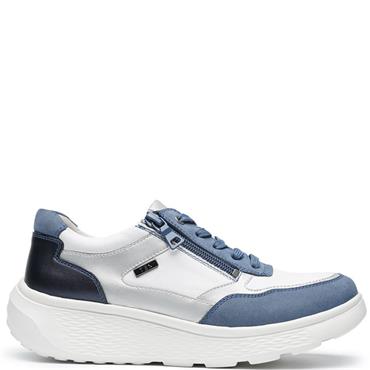 G COMFORT WOMENS TRAINER - BLUE WHITE