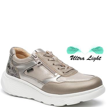G COMFORT WOMENS TRAINER - TAUPE