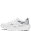 G COMFORT WOMENS TRAINER - WHITE SILVER