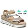 G COMFORT WOMENS SANDAL - TAUPE