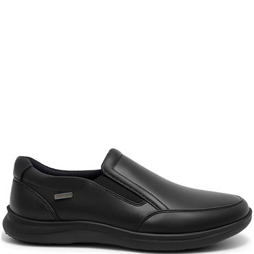 G COMFORT MENS WATERPROOF SLIP ON SHOE - BLACK