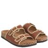 HEAVENLY FEET WOMENS SANDAL - BARK