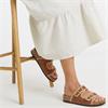 HEAVENLY FEET WOMENS SANDAL - BARK