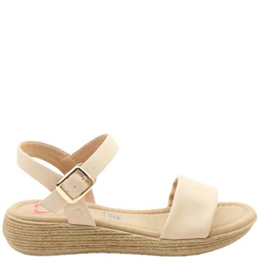 HEAVENLY FEET WOMENS SANDAL - BEIGE