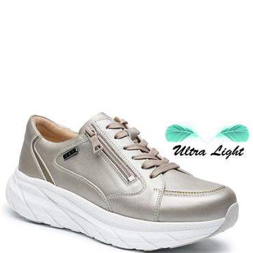 G COMFORT WOMENS TRAINER - PLATINUM