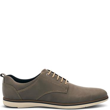 DUBARRY MENS LACE CASUAL SHOE - PEBBLE