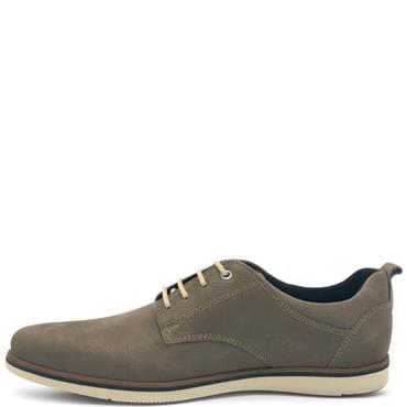 DUBARRY MENS LACE CASUAL SHOE - PEBBLE