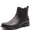 SUSST WOMENS ZIP CHELSEA ANKLE BOOT - BLACK