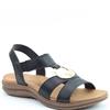 HEAVENLY FEET WOMENS SANDAL - BLACK