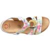 HEAVENLY FEET WOMENS SANDAL - WHITE FLOWER