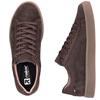 RIEKER MENS LACE UP TRAINER - BROWN