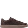 RIEKER MENS LACE UP TRAINER - BROWN