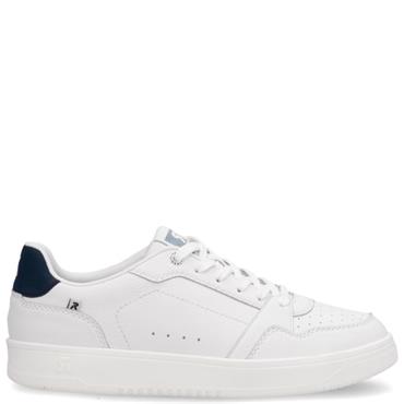 RIEKER MENS EVOLUTION LACE TRAINER - WHITE