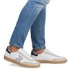 RIEKER MENS EVOLUTION LACE TRAINER - WHITE BLUE