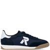 RIEKER MENS LACE UP CASUAL SHOE - BLUE
