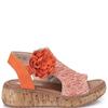 RIEKER WOMENS WEDGE SANDAL - MULTI