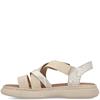 RIEKER WOMENS FLAT SANDAL - BEIGE