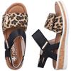 RIEKER WOMENS WEDGE SHOE - BLACK MULTI