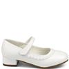 DUBARRY GIRLS STRAP COMMUNION SHOE - WHITE