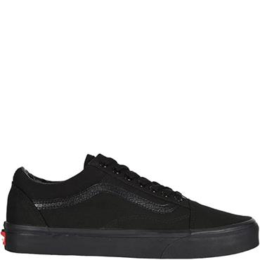 VANS OLD SKOOL LACE TRAINER - BLACK
