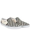 VANS MENS ASHER SLIP ON TRAINER - BLACK NATURAL